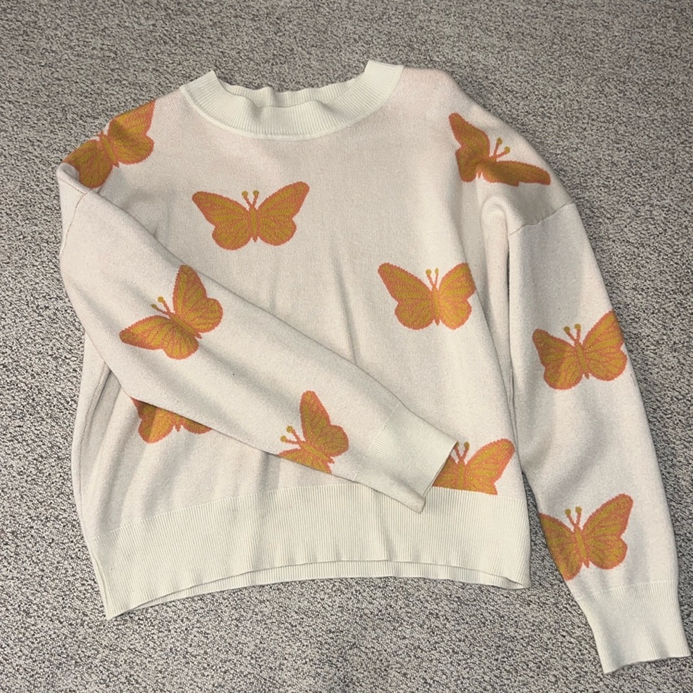 Butterfly sweater